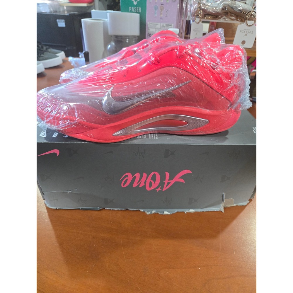 Nike A'One Aja Wilson Bright Crimson Pink Foam FZ8605-602 Mens 7 Womens 8.5